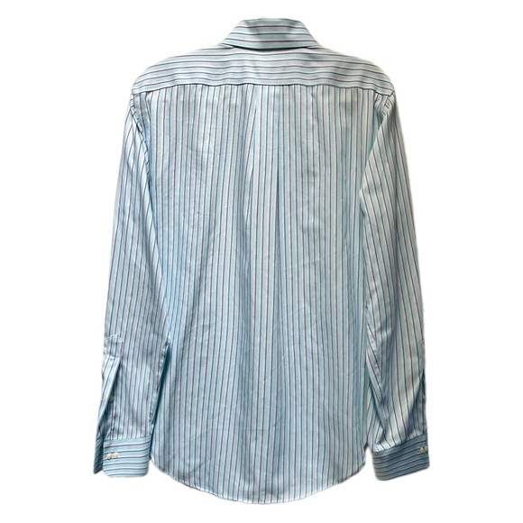 Ralph Lauren Pastel Pinstriped Button Down Men’s Dress Shirt, 15.5, 34/35 - Picture 2 of 8